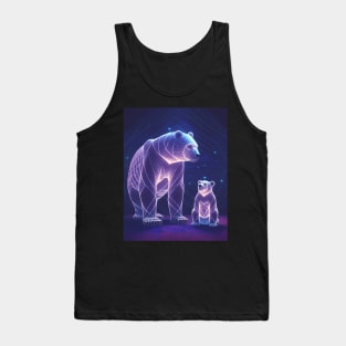 Ursa major and ursa minor constellations. Tank Top